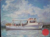 Chesapeake Crabbers Workboat   9x12 $380